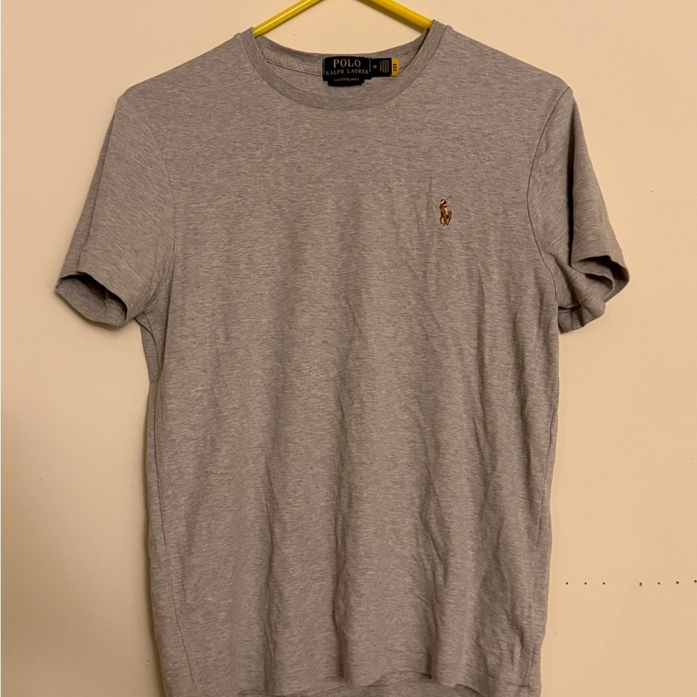 Polo Ralph Lauren Heather Gray Short Sleeve Tee